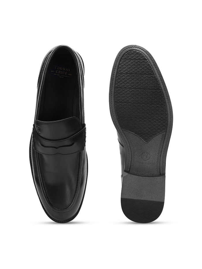 Windsor Penny - Leather Smart Casual Loafers Ortho Comfort Fit (TC-2539BL)