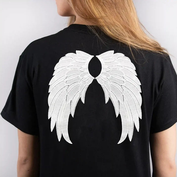 Wing Style Spun Poly Patch