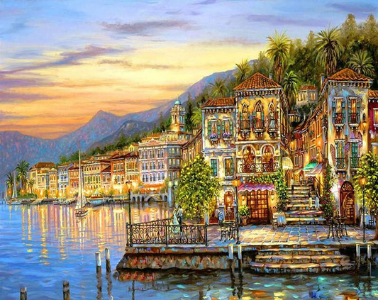 Wonderful City Paint by Numbers