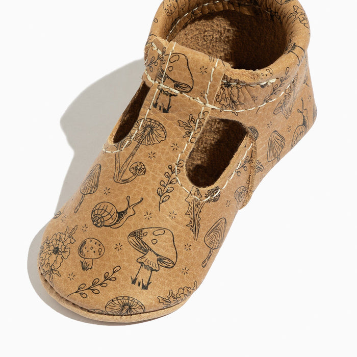Woodland T-Bar Baby Shoe - Babies in Bloom