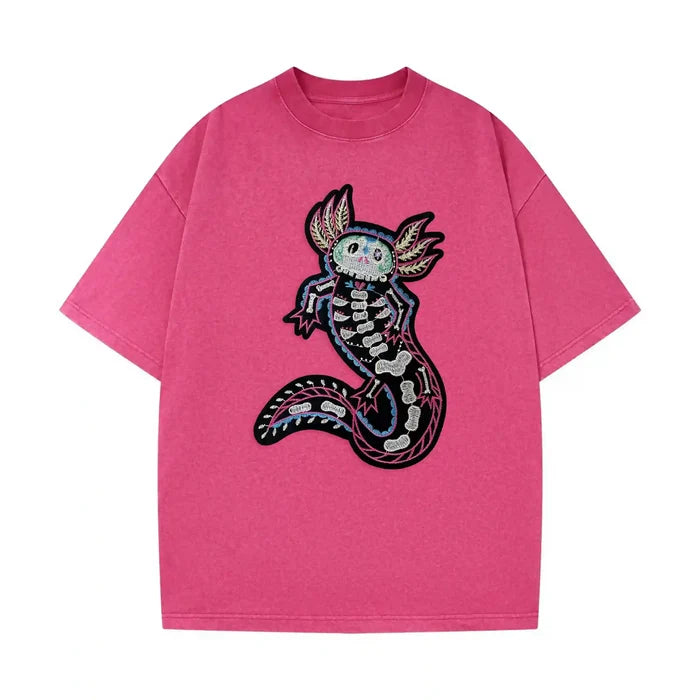 X-Ray Axolotl Design Patch