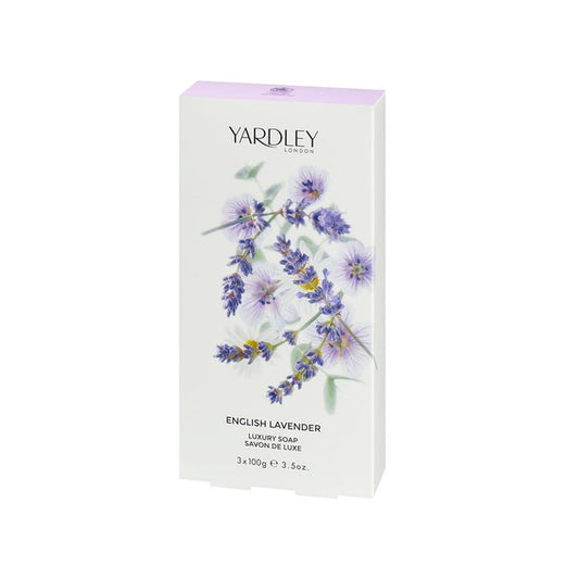 Yardley English Lavender Fragranced Soap 3 x 100g