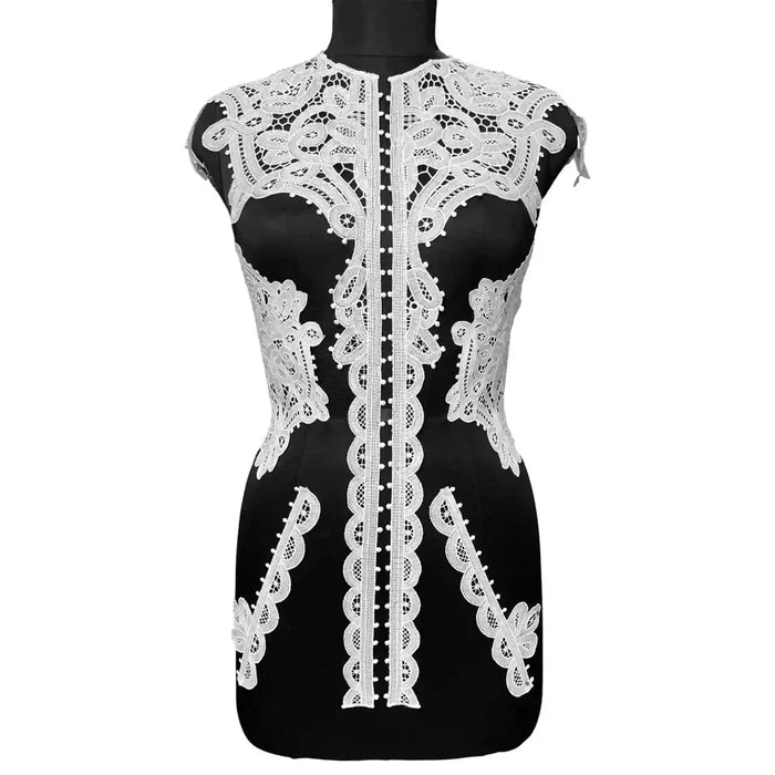 Designer floral yoke set by Ani Accessories for women’s fashion dresses and kurtis