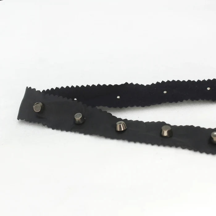 Zigzag Rivet Strap