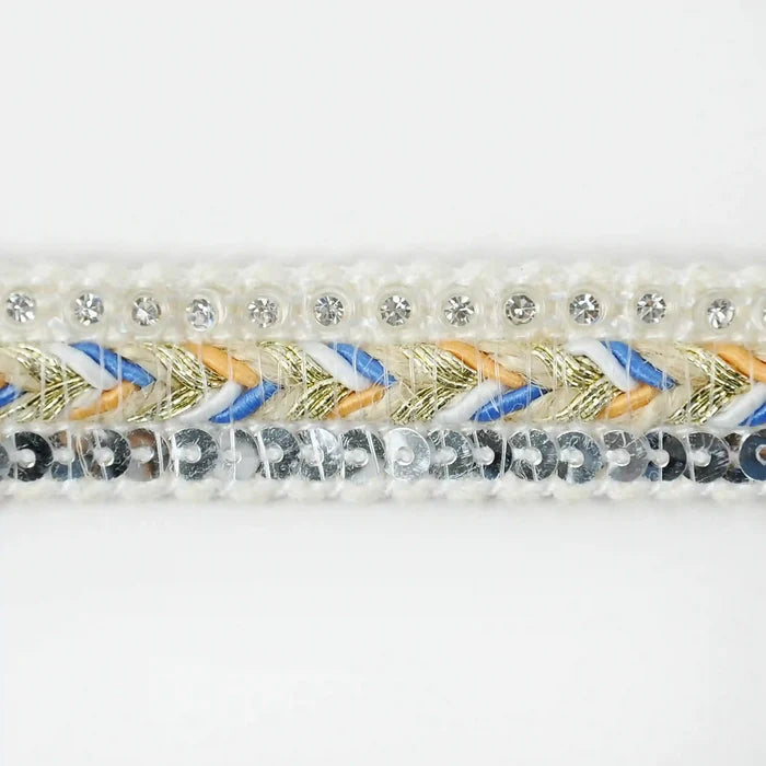 Zigzag Style Sequin Trim